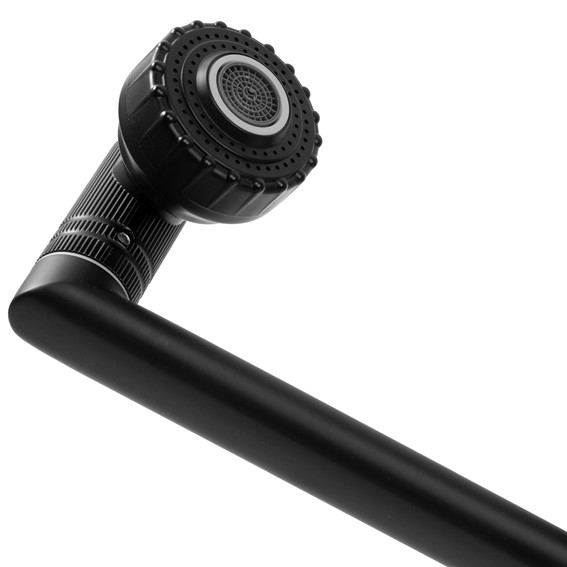 Bateria Umywalkowa Wysoka PACO Czarny