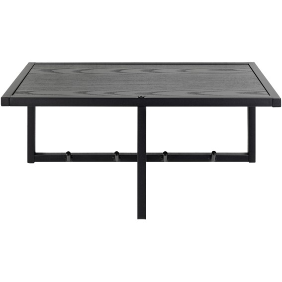 Półka/Wieszak SEAFORD Czarny Mała