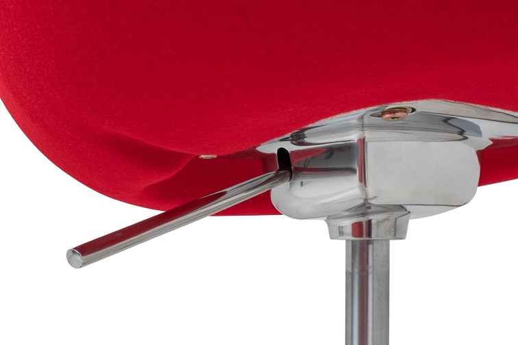 Fotel Regulowany Swan Premium 70x69x78 Czerwony