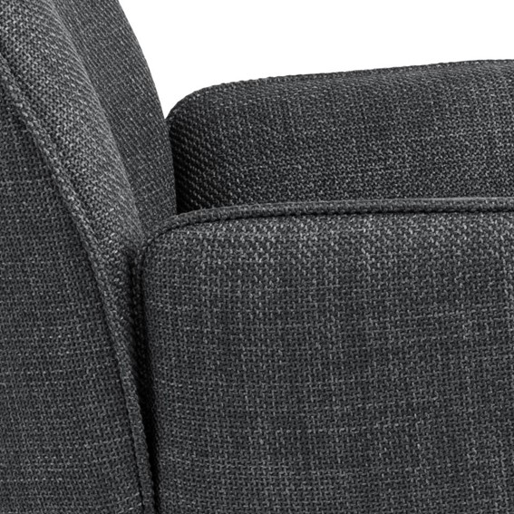 Krzesło GLENDA Basel 19 Szary Ciemny