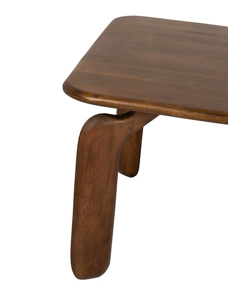 Stół Jadalniany ORIZON 200x100cm Brązowy