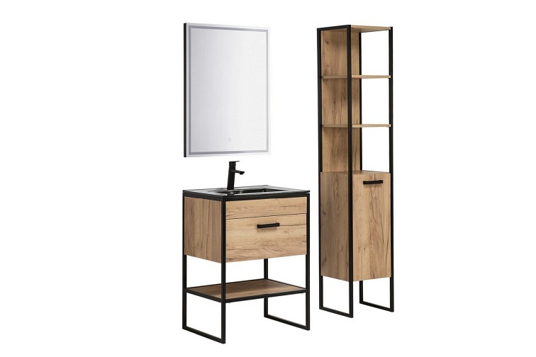 Szafka Wysoka 1D 800 KPL 33x35x185 Dąb Wotan