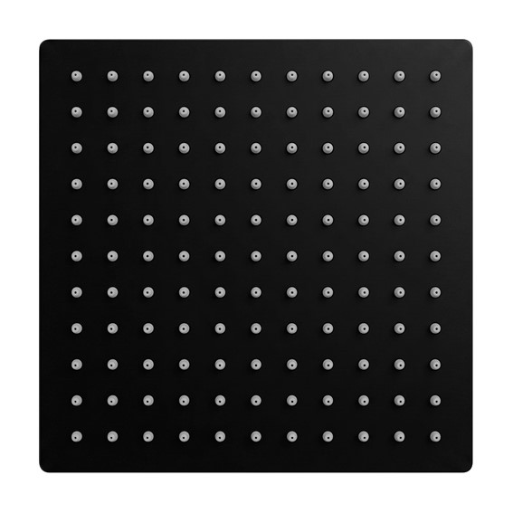 Deszczownica Kwadratowa JS-P015B 25cm Czarny