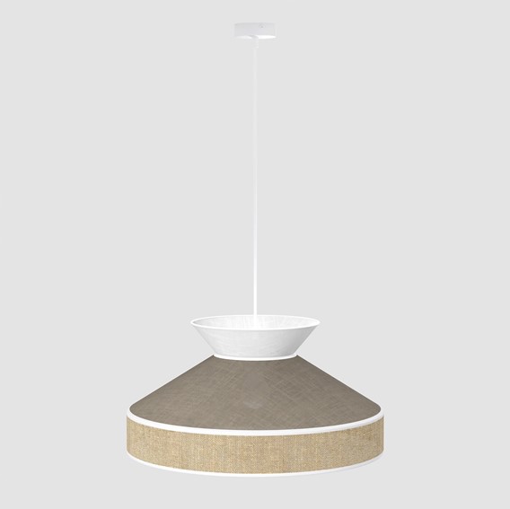 Lampa Wisząca SIESTA 1 Brązowy