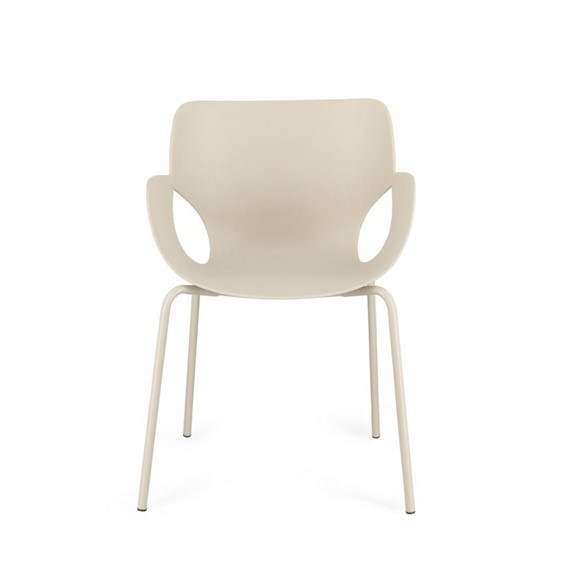 Krzesło LENNOX ARM Beżowy