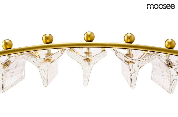 Lampa Wisząca SATURNUS 70 Złota