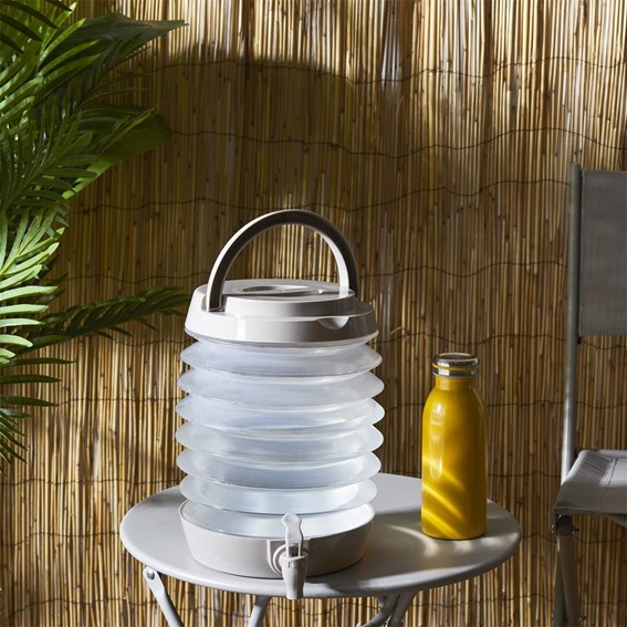 Składany Pojemnik na Napoje 5,5L Szary