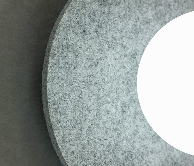 Lampa Sufitowa CALMA 1M Szary