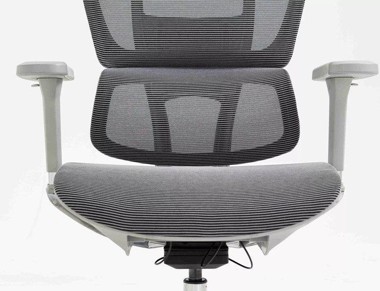 Fotel Biurowy Obrotowy WINNER Lux Szary/Czarny