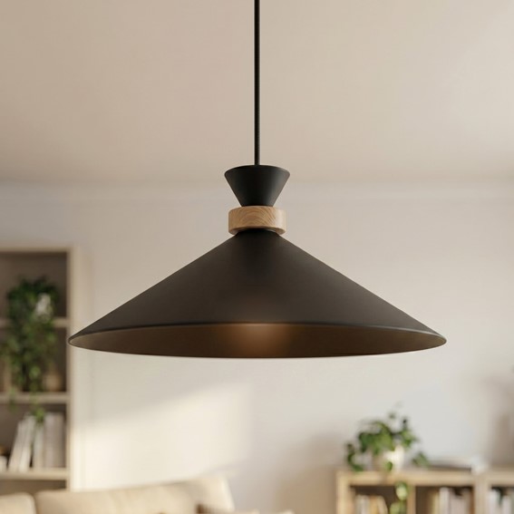 Lampa Wisząca OLIVO 1M Czarny
