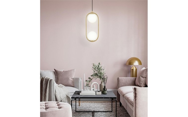 Lampa Wisząca AURELIA TWIN Złoty