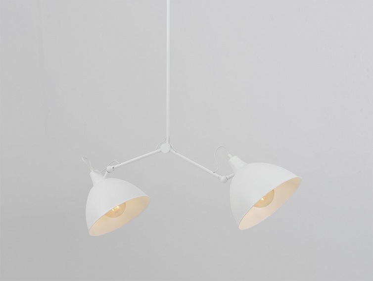 Lampa Wisząca Coben Two Head 26x100x100 Biały