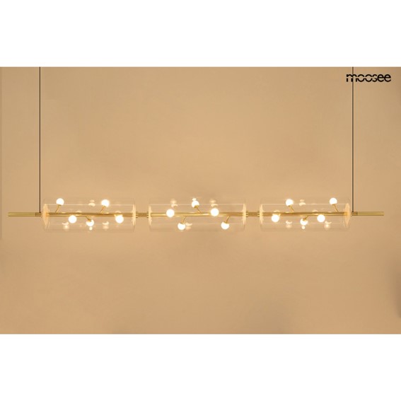 Lampa Wisząca CLARA Złoty