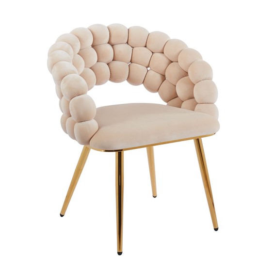 Krzesło Velvet K20-FX (G) Beżowy
