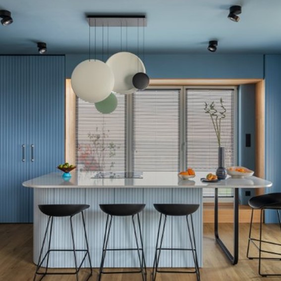 Krzesło Barowe MOLLY High x2 Czarny