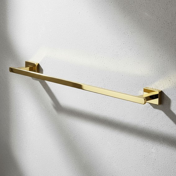Wieszak Łazienkowy Jednoramienny OSTE 201 Złoty