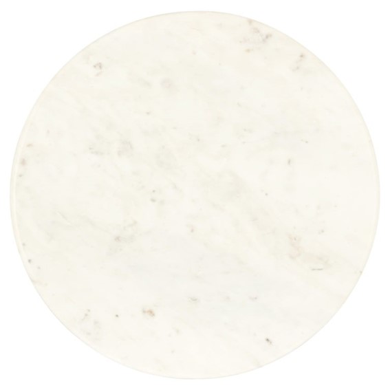 Stolik BOANN Fi46cm Biały