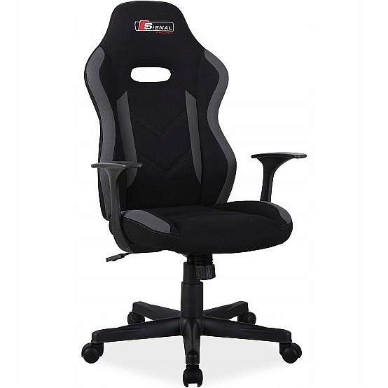 Fotel Obrotowy RAPID Czarny/Szary