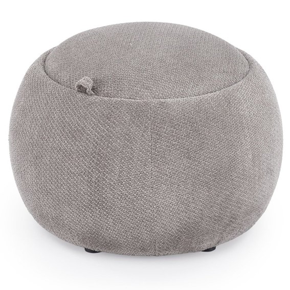 Pufa LUMI Popielaty