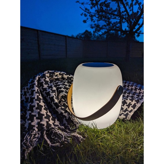 Lampa LED CARDIFF z Głośnikiem Bluetooth Biały