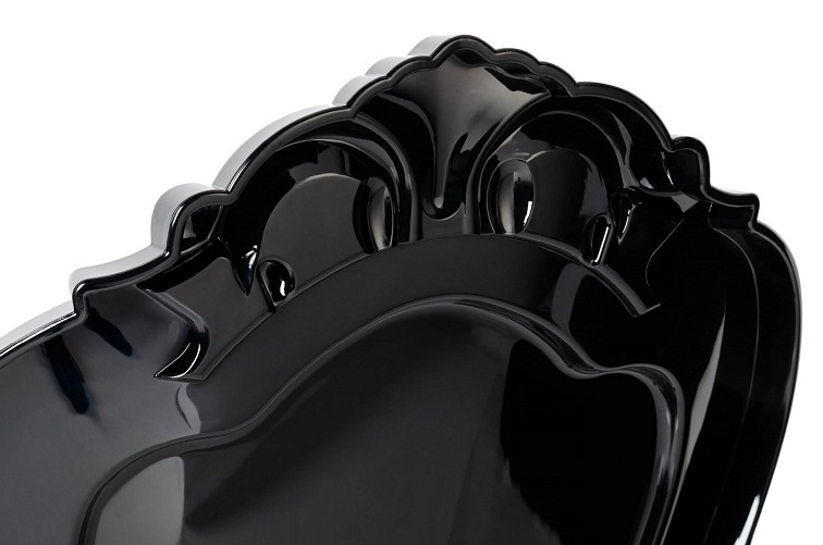 Krzesło KING ARM Czarny/Poliwęglan