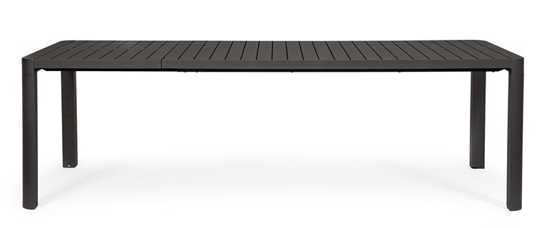 Stół Rozkładany Ogrodowy KIPLIN (240-180)x100cm Antracyt