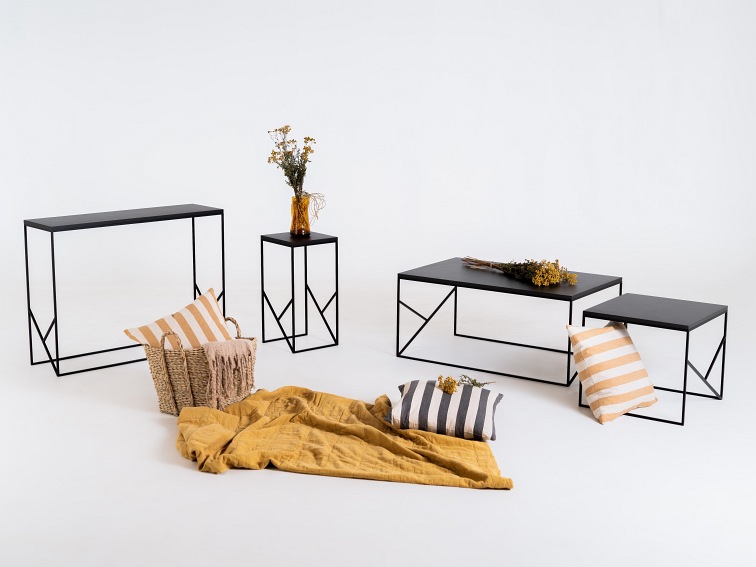 Stolik Fancy Basic 30x30 Czarny