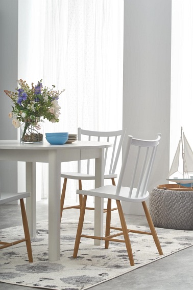 Stół Rozkładany RINGO (102x142)x102 Biały