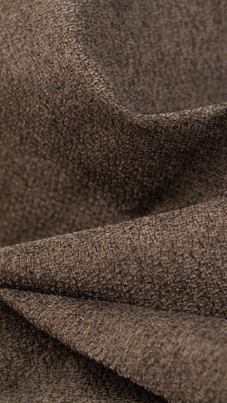 Tkanina BORG 48 Czekoladowy (1 mb)