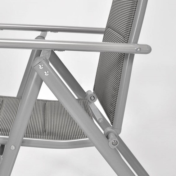 Krzesło Ogrodowe MODENA Srebrny