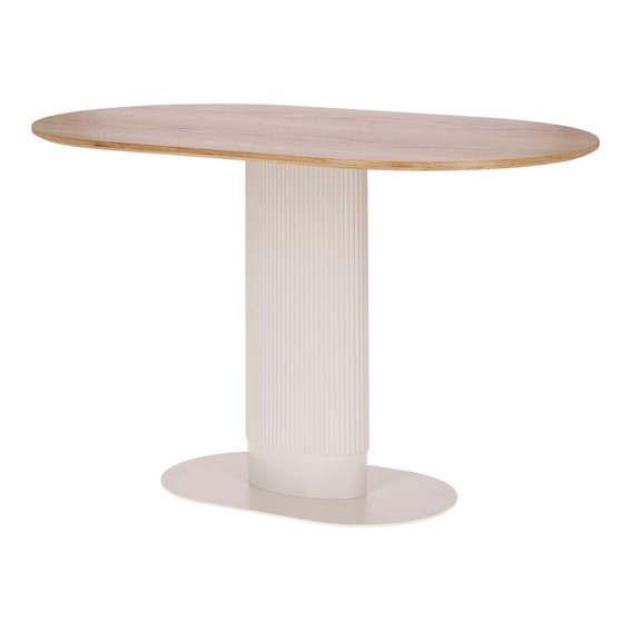 Stół MAXIM 120x70cm Dąb Naturalny/Biały