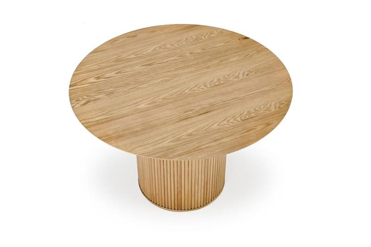 Stół Okrągły LOPEZ fi120 Dąb Naturalny