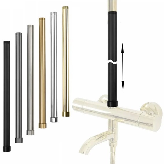 Przedłużka Do Zestawu Wannowo-Prysznicowego 50cm Tytan