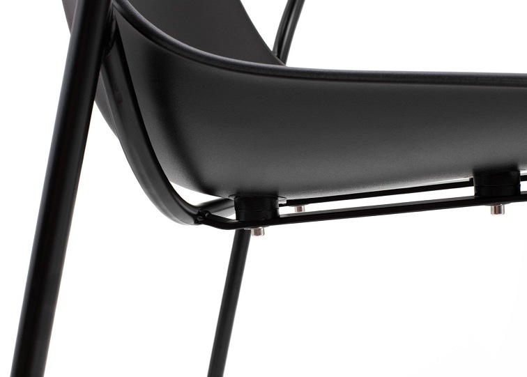 Krzesło Resol Arm 57x61x82 Czarny