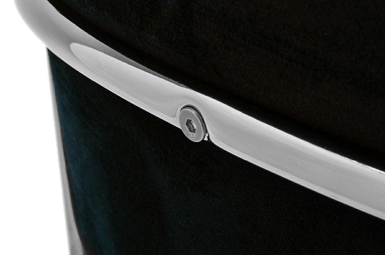 Krzesło MARGO SILVER Czarny