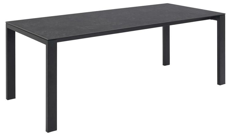 Stół Brentford 90x200 Czarny