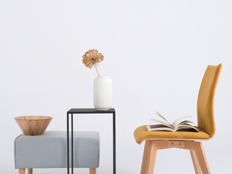 Stolik TENSIO METAL 30 Czarny