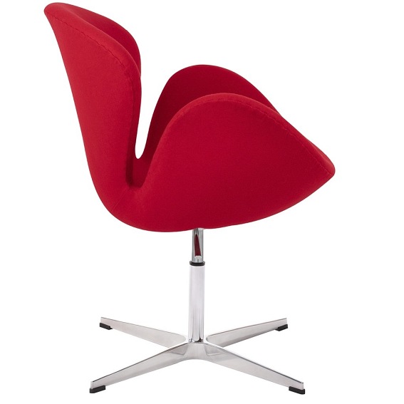 Fotel Regulowany Swan Premium 70x69x78 Czerwony