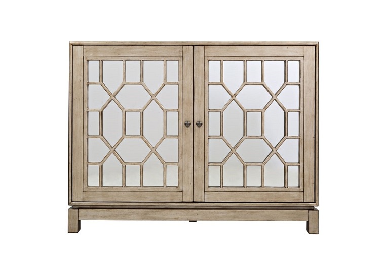 Komoda Lustrzana AV1550-50 2D Avola 41x127x99 Złoty