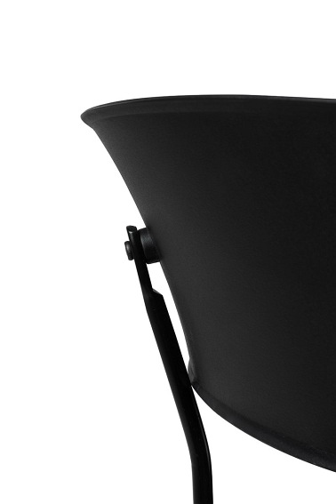 Krzesło JETT Czarny/Polipropylen