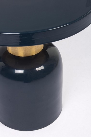 Stolik Kawowy NALIMA Fi41cm Niebieski