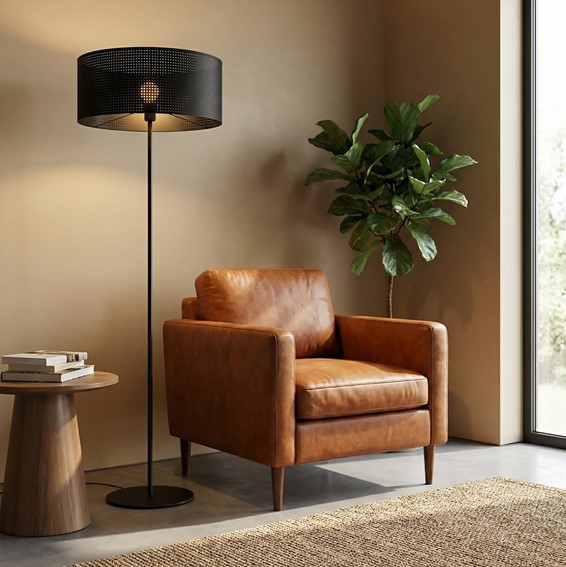 Lampa Podłogowa LUX LP1 Czarny