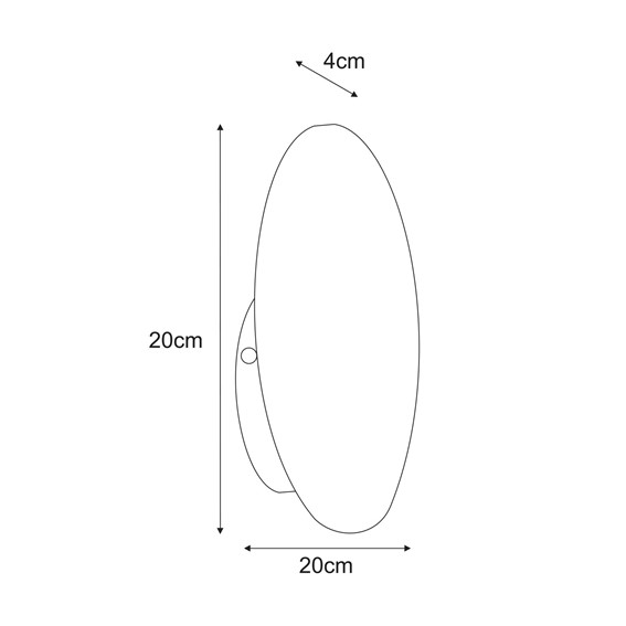 Kinkiet TALAR K-5800 Beż