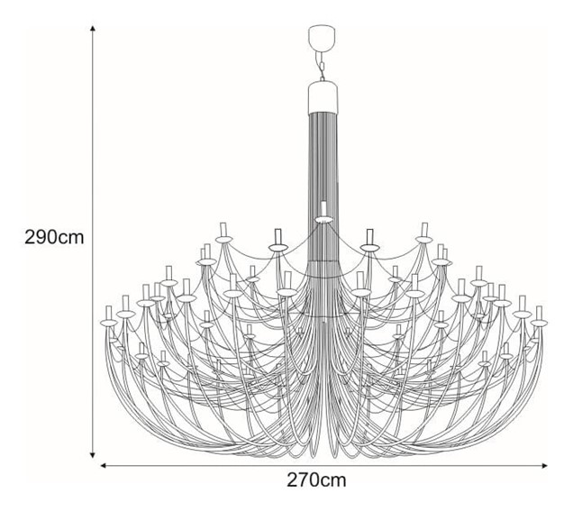 Lampa Wisząca PERSEO KP-01 Czarny