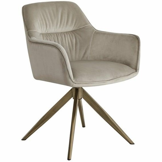 Krzesło Obrotowe ALINE Beżowe