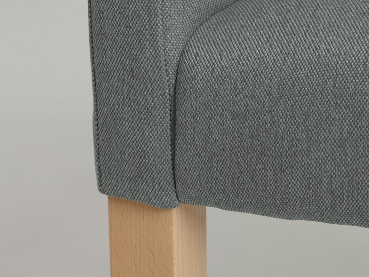 Fotel Wilton Arms 84 60x61x84 Platyna/Naturalny