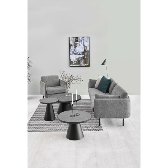 Stolik Kawowy SOLI 45 Czarny