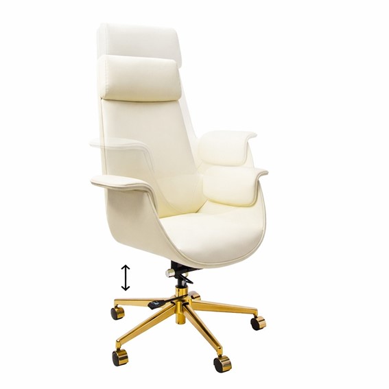 Fotel Biurowy ADMIRAL Beżowy