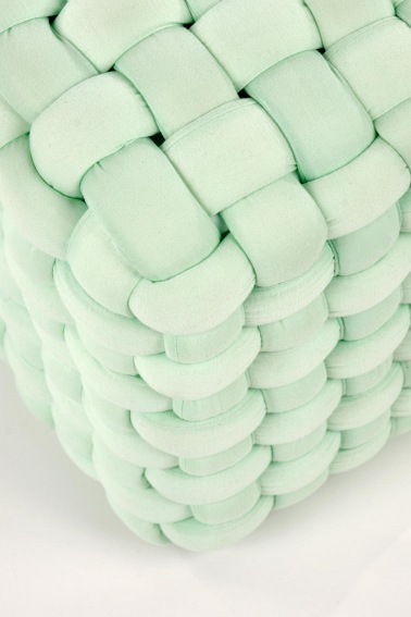 Pufa RUBIK Jasny Zielony