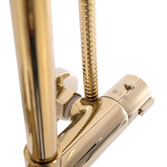 Zestaw Natryskowy BLISS Złoty